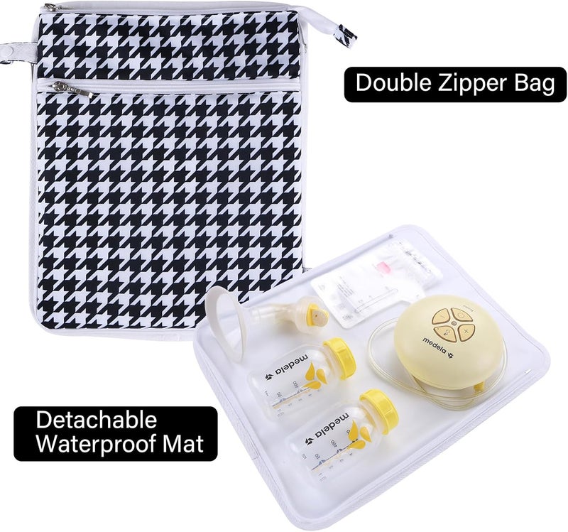 Hi Sprout Breast Pump Wet/Dry Bag with Place Mat - Image 2